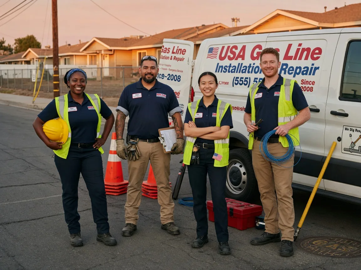 Gas Line Installation company in Manquin, VA